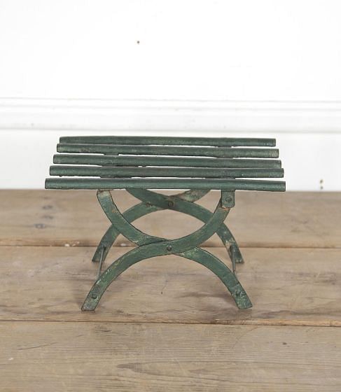 Small 20th Century French Folding Iron Footstool DA1522735