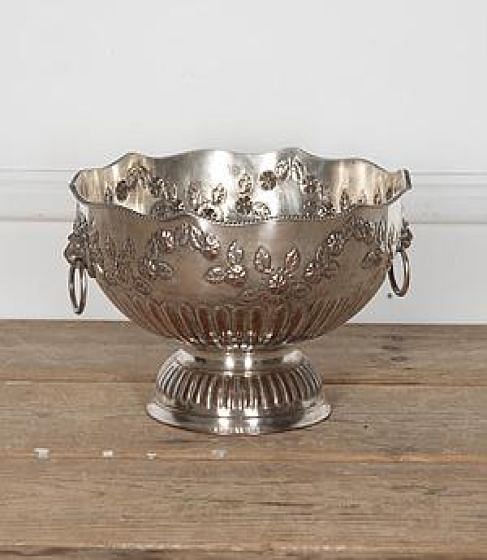 Large Early 20th Century English Silverplate Champagne Vasque DA1529929