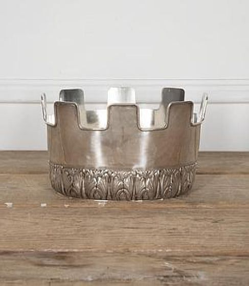 20th Century French Crenellated Silverplate Rafraichissoir DA1529939