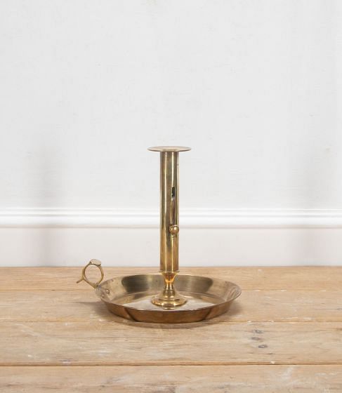 20th Century French Rat De Cave Cellar Candlestick DA1536649