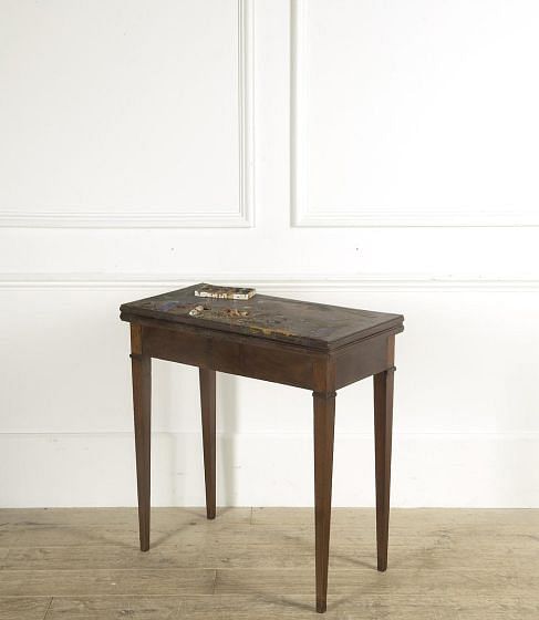 Early 19th Century English Artists' Studio Card Table DA159331