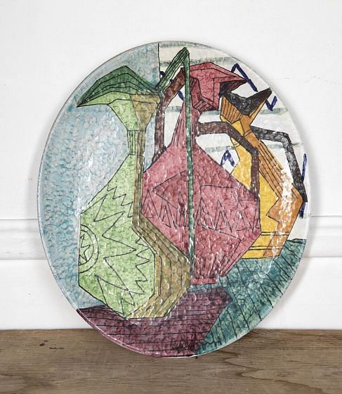 Large 20th Century Italian Ceramic Charger DA2927052