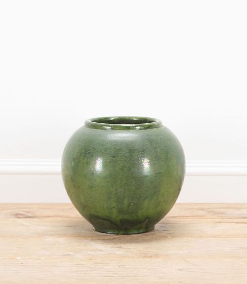 French 20th Century Large Green Biot Pot DA2937569