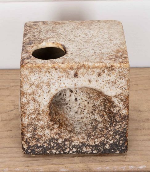 20th Century Modernist Helmut Schäffenacker Square Vase DA2940174