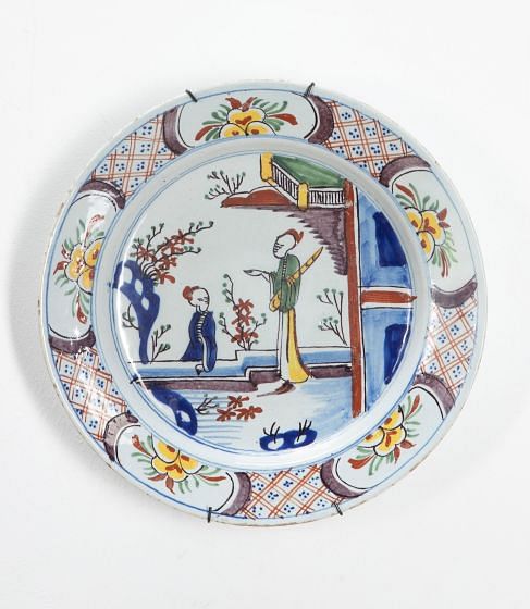 18th Century English Lambeth Delft Charger DA3440420