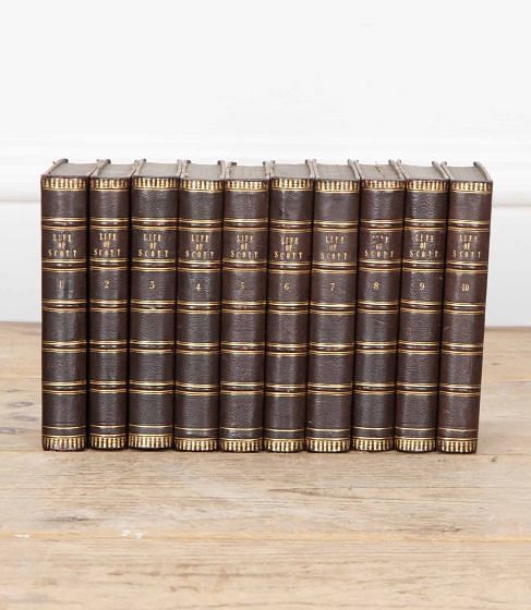20th Century English Leather Bound Books DA3538027