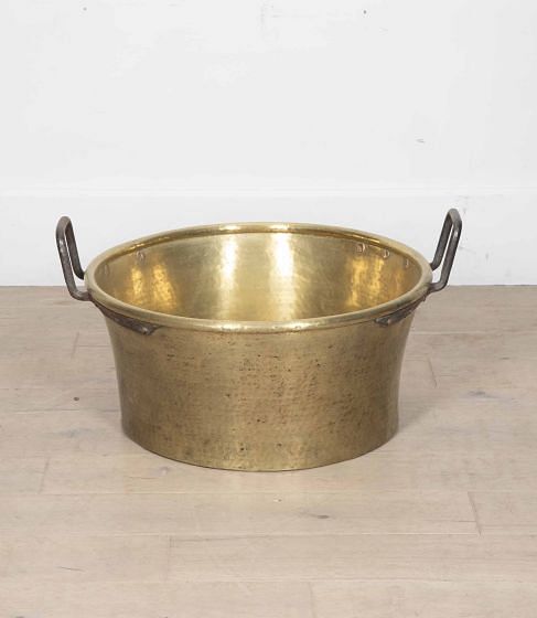Late 19th Century Country House Brass Log Bin DA3836473