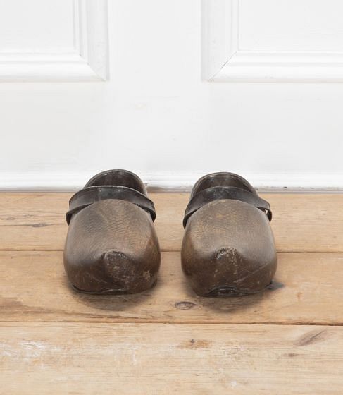 Large Pair of 19th Century Welsh Clogs DA3938252