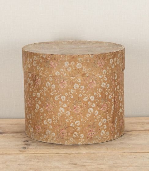 19th Century French Papier Peint Hat Box DA4243412