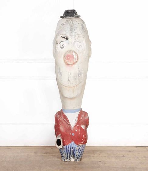 20th Century Fairground Caricature of Stan Laurel DA4325754