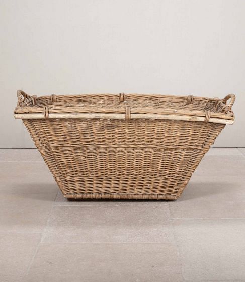 Huge 20th Century French Basket with Handles DA4443339