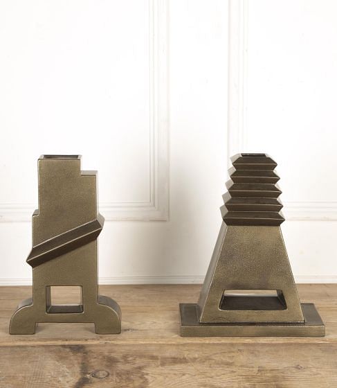 Pair of 20th Century Brutalist Florio Vases DA4620299