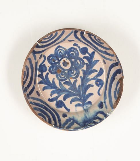 Late 19th Century Spanish Blue and White Fajalauza Bowl DA6042621