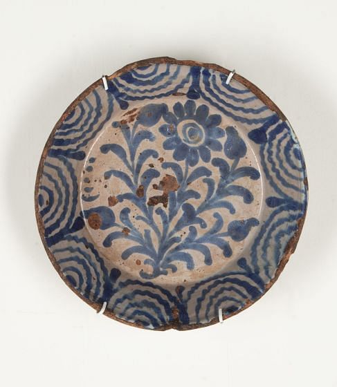 Late 19th Century Spanish Blue and White Fajalauza Bowl DA6042625