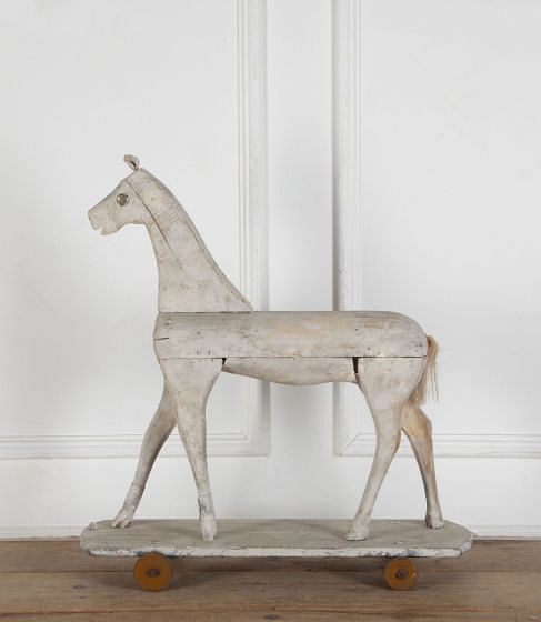 19th Century French Wooden Horse DA7133695