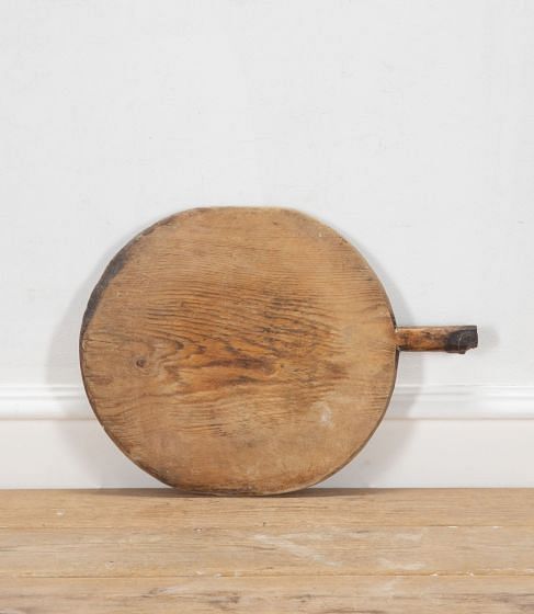 20th Century Round Wooden Chopping Board DA7237091