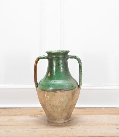 19th Century Large Italian Green Water Storage Vessel DA7437693