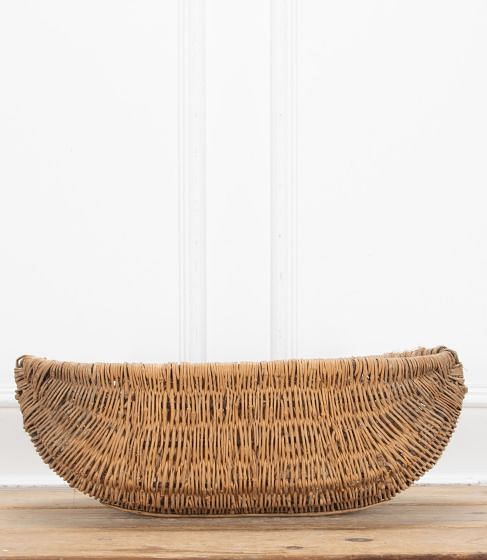 Early 20th Century French Wicker Basket DA7438654