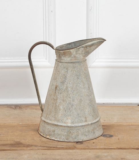 19th Century French Painted Zinc Pitcher DA7439000