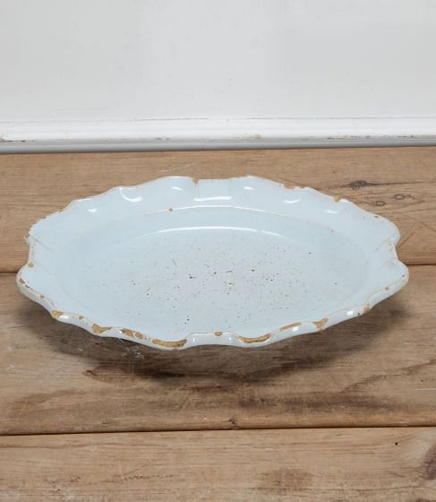 18th Century French White Faience Platter DA7539448