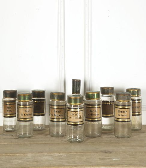Set of Ten 19th Century Apothecary Jars DA759315