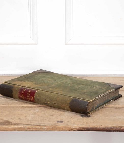 Large 19th Century French "Grand Livre" Ledger Book DA8040368