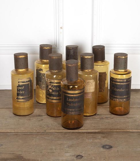 Collection of Eight 19th Century Apothecary Jars DA8122690