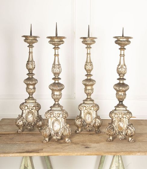 18th Century Italian Altar Sticks DA8131918