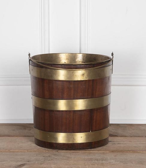 19th Century Mahogany Peat Bucket DA8526965