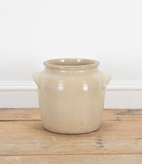 20th Century French Large Stoneware Confit Pot DA8538977