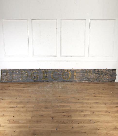 Large English 19th Century Shop Sign DA9016684