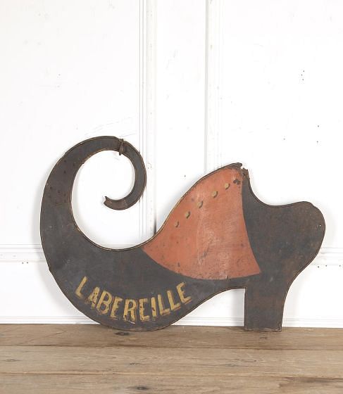 20th Century French Shoe Maker's Trade Sign DA9020838