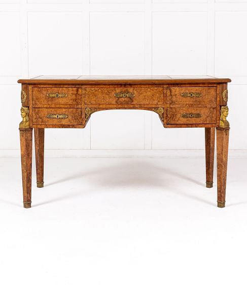 19th Century French Walnut Bureau Plat DB0633829