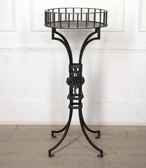 Tall 20th Century French Art Deco Plant Stand GA1527661