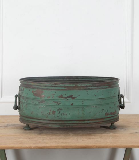 Large 19th Century French Copper Jardiniere GA1538453