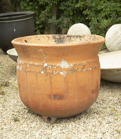 Large 19th Century French Bujadier Terracotta Pot GA1922887