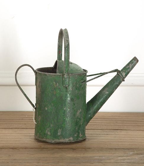 20th Century English Green Painted Watering Can GA2012065