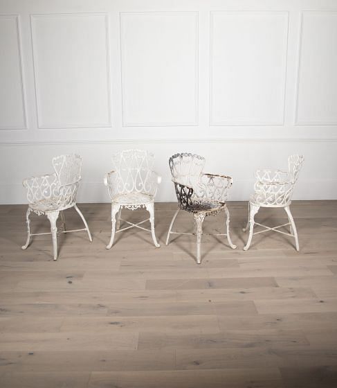 Set of Four English Garden Chairs GA2031359
