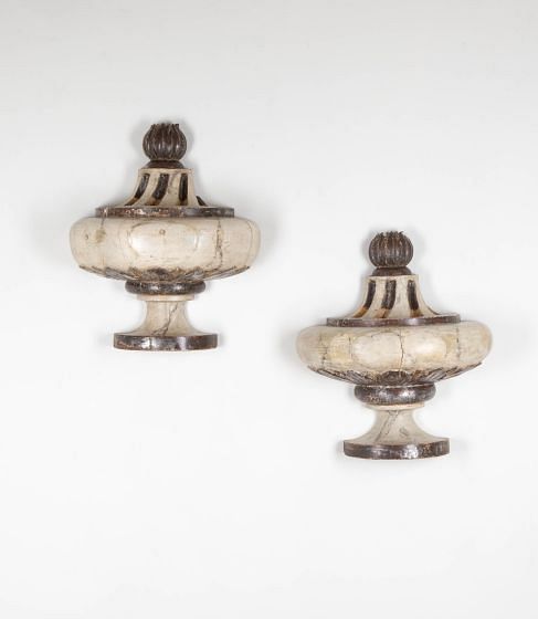 Pair of 18th Century Italian Baroque Style Finials GA2043480
