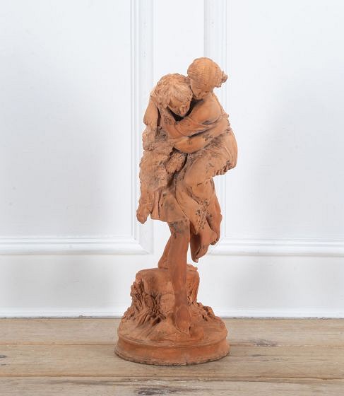 19th Century French Terracotta Statue GA3439564