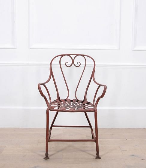 French 19th Century Arras Garden Chair GA4235718