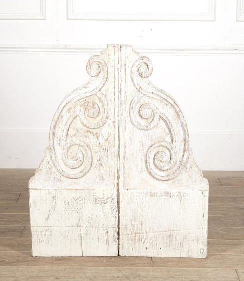 Pair of Large French 19th Century Corbels GA4415859