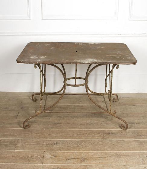 Large 19th Century French Iron Table GA4417293