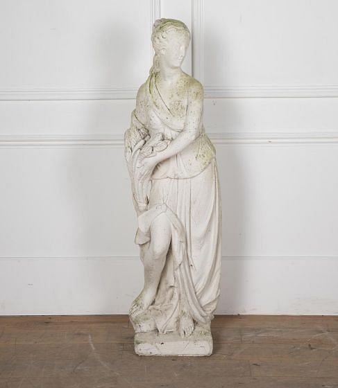 Large 20th Century Plaster Statue of Ceres GA8028214
