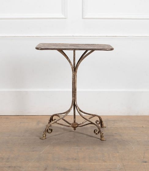 19th Century French Arras Garden Table with Paw Feet GA8139496
