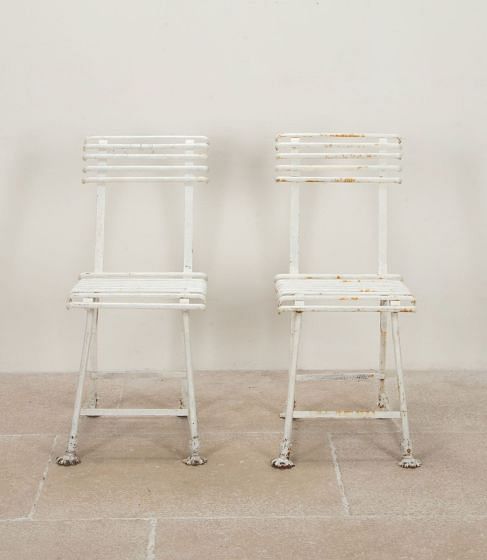 Pair of 20th Century French Arras Garden Chairs GA9041994