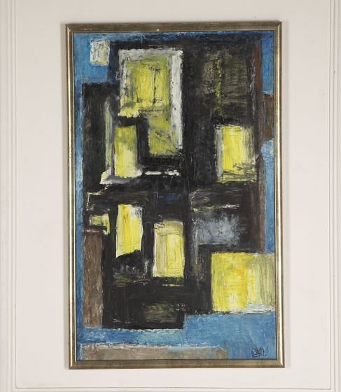 Geometric Abstract Painting WD3012794