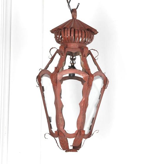 19th Century Toleware Lantern LC203171