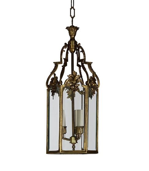 1920s French Gilt Lantern LC2154599