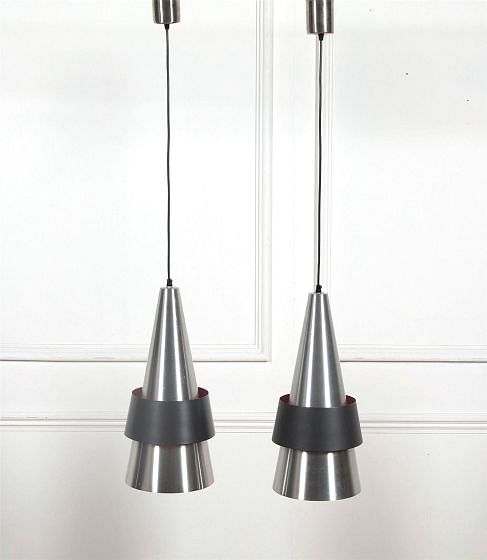 Pair of Corona Ceiling Pendants LC3061914